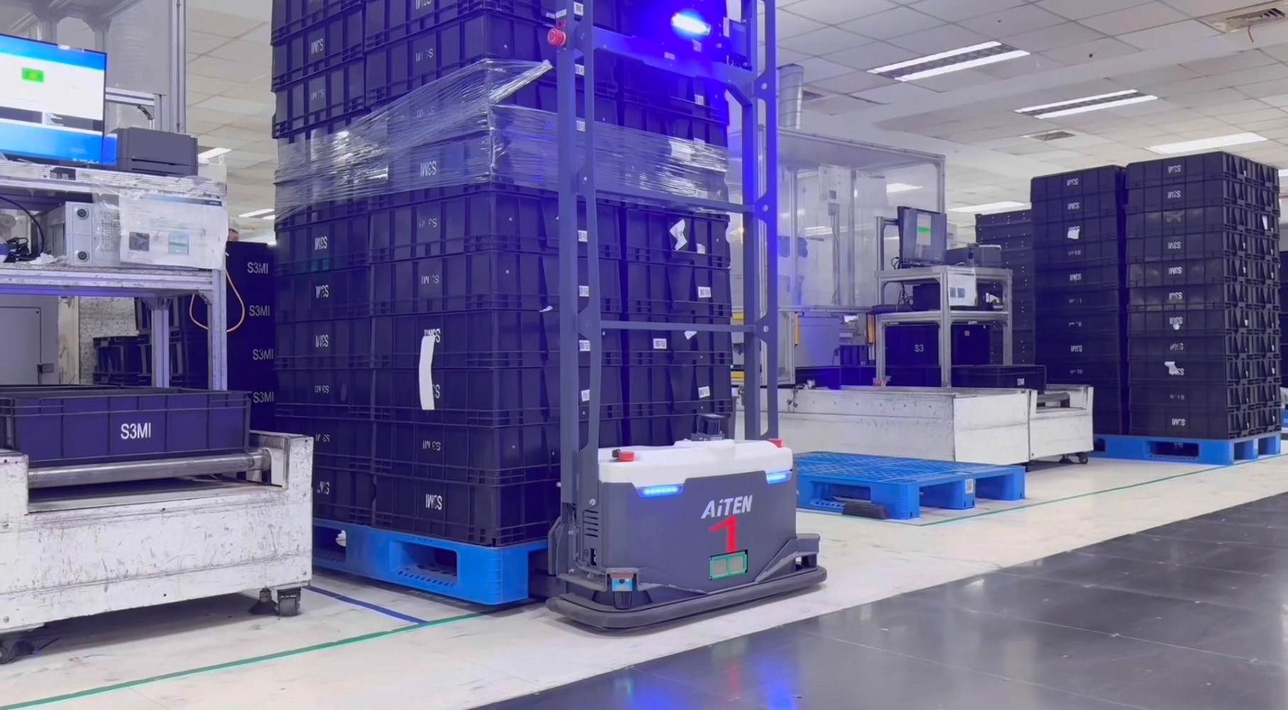 ​AGV无人叉车的应用：AiTEN 333tiyu如何赋能工厂内部物流